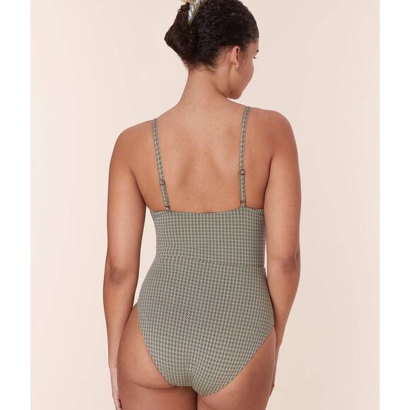 Andie Swim The Snap One Piece in Seagrass S NWT - Picture 5 of 5
